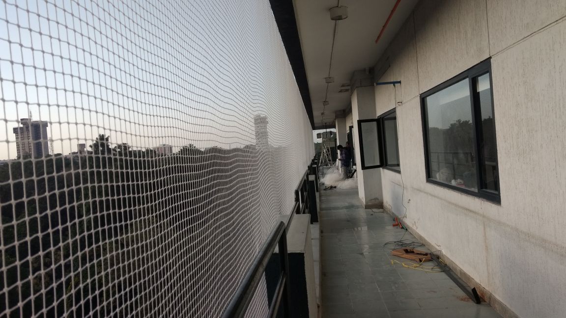 Safety nets for balcony
