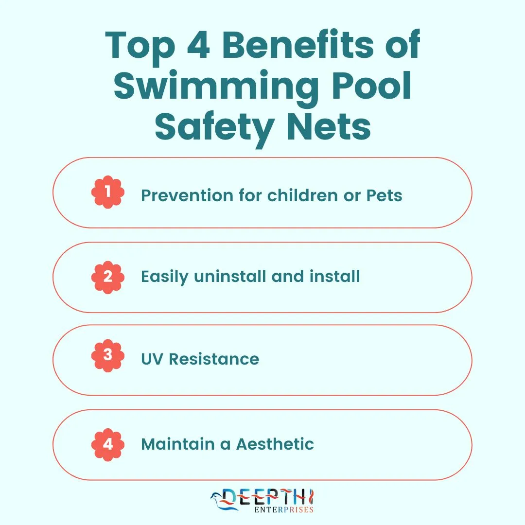 Benefits of Swimming Pool Safety Nets in Chennai