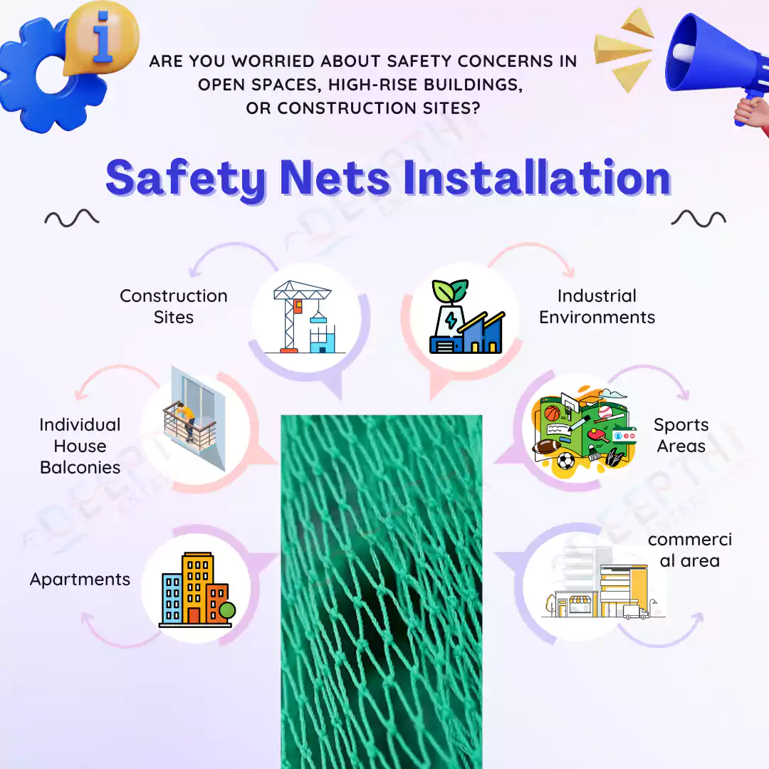 Safety nets Installation near me in Chennai